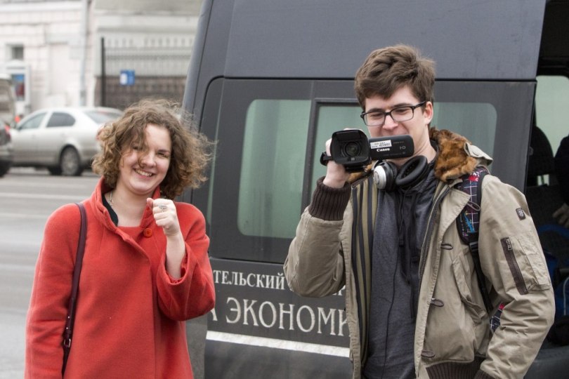 Команда студенческого медиацентра Всероса: «Наш проект — о свободе выбора» Иллюстрация к новости: Команда студенческого медиацентра Всероса: «Наш проект — о свободе выбора»