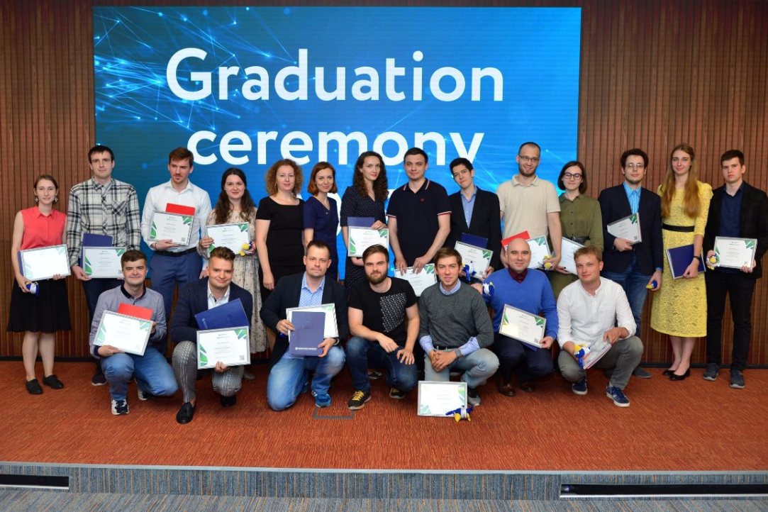 First Cohort Graduates from the Joint Master’s Programme of HSE’s Faculty of Computer Science and Sberbank Illustration for news: First Cohort Graduates from the Joint Master’s Programme of HSE’s Faculty of Computer Science and Sberbank