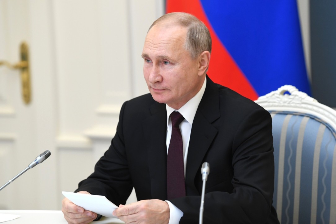Президент России Владимир Путин пожелал участникам XXII Апрельской конференции плодотворной работы Иллюстрация к новости: Президент России Владимир Путин пожелал участникам XXII Апрельской конференции плодотворной работы