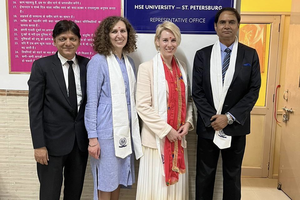 HSE University-St Petersburg Opens Representative Office in India Illustration for news: HSE University-St Petersburg Opens Representative Office in India
