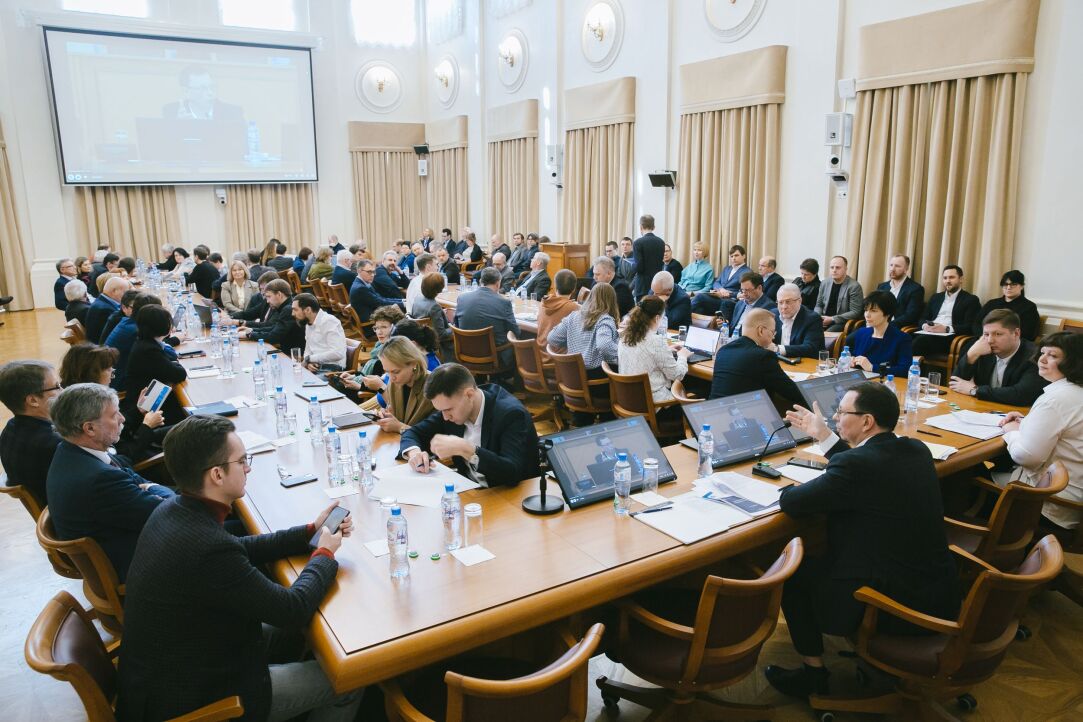 На первом заседании нового Ученого совета были рассмотрены технологические приоритеты страны Иллюстрация к новости: На первом заседании нового Ученого совета были рассмотрены технологические приоритеты страны